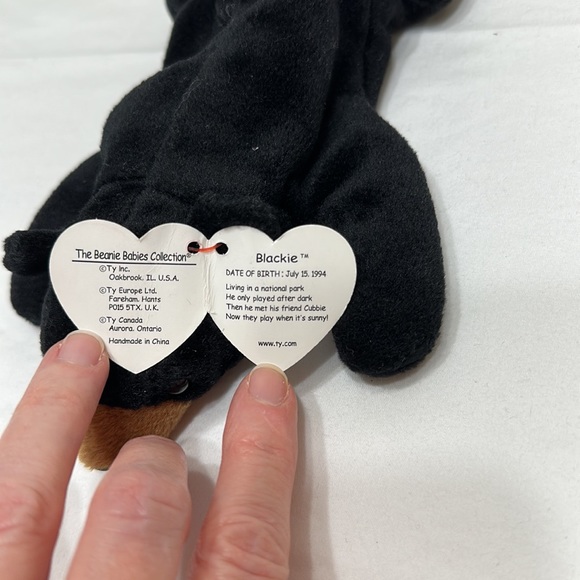 Ty beanie baby, Blackie - Picture 3 of 6